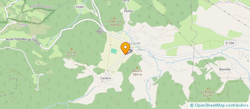 localisation de l'entreprise LA BOULE PRATEENNE à CAZAVET