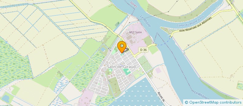 localisation de l'entreprise LA BOULE SALINIERE à ARLES