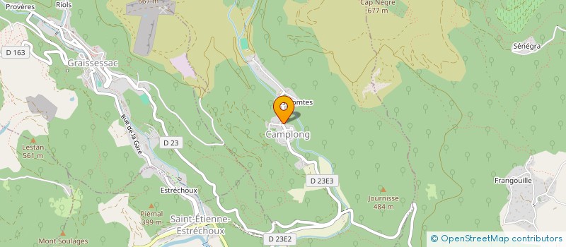 localisation de l'entreprise LA BOULE SANS PAREILLE  CAMPLONG