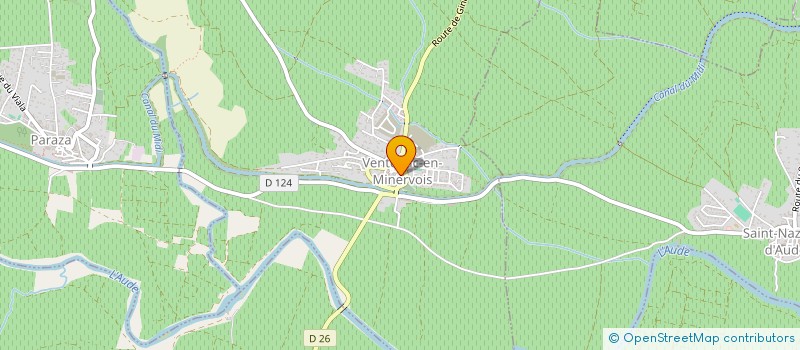 localisation de l'entreprise LA BOULE VENTENACOISE  VENTENAC-EN-MINERVOIS