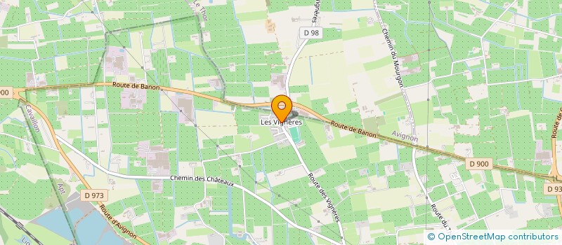 localisation de l'entreprise LA BOULE VIGNEROISE  CAVAILLON