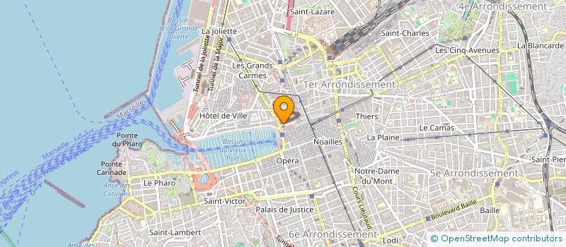 localisation de l'entreprise LA BOULECOCO à MARSEILLE 1ER
