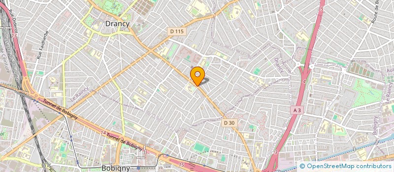 localisation de l'entreprise LA BOULES  DRANCY