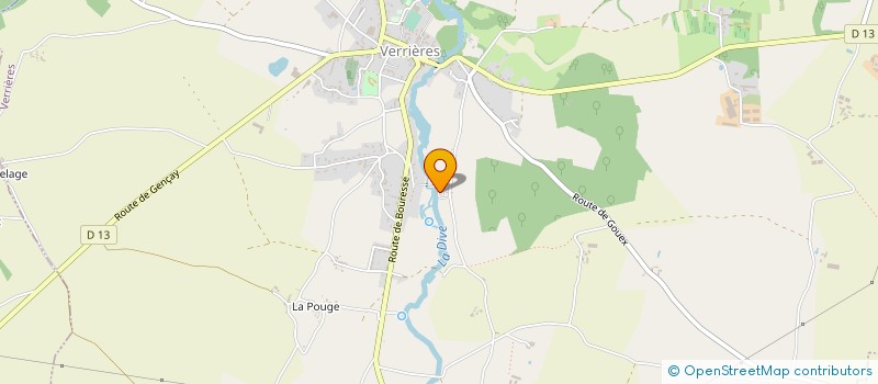 localisation de l'entreprise LA BOULITTE à VERRIERES