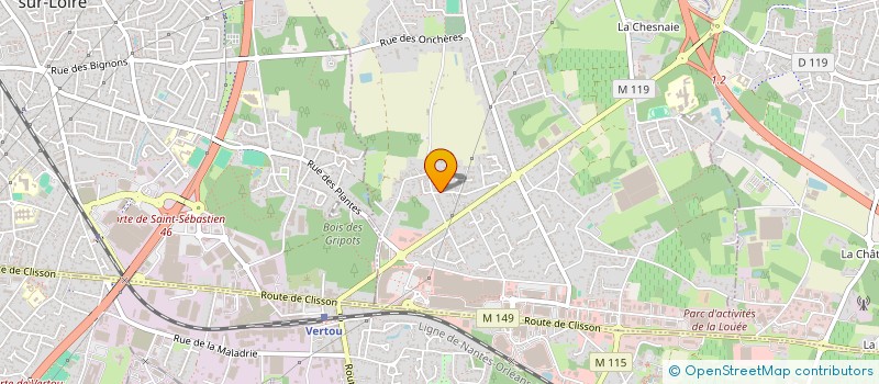 localisation de l'entreprise LA BOULOGNE à BASSE-GOULAINE