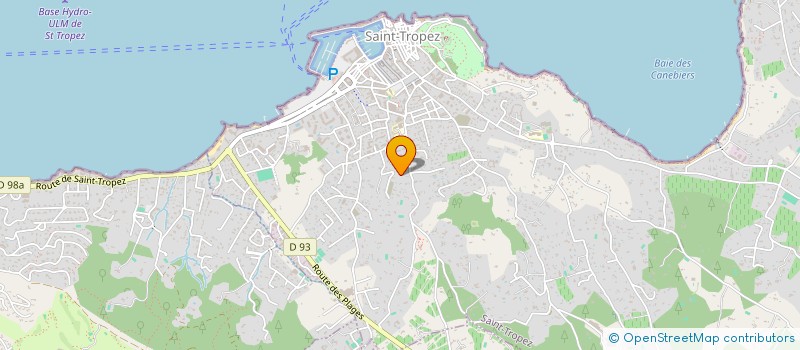 localisation de l'entreprise LA BOUMIANE à SAINT TROPEZ