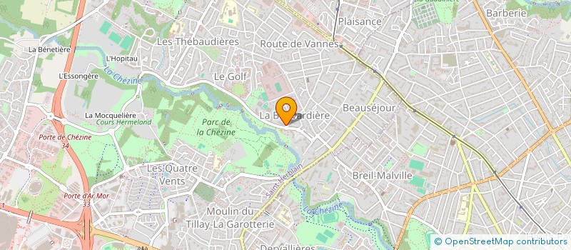 localisation de l'entreprise LA BOUNCE FAMILY à REZE