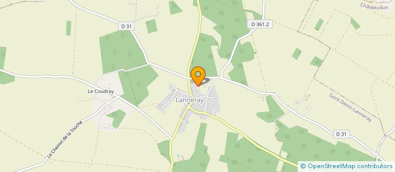 localisation de l'entreprise LA BOURBONNAISE CUISINE à CHATEAUDUN