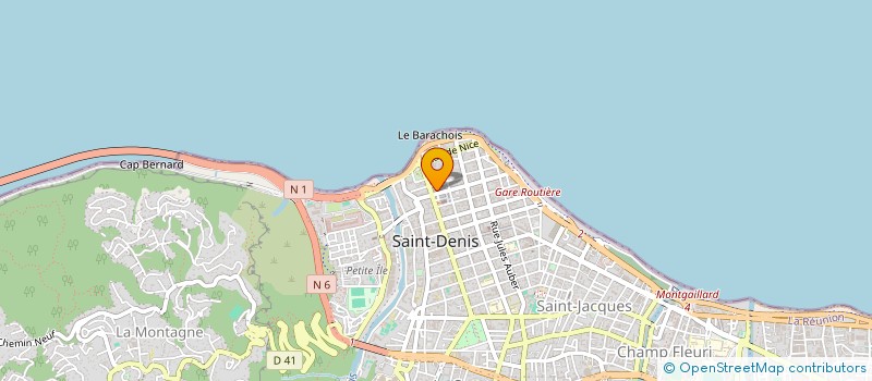 localisation de l'entreprise LA BOURDONNAIS à SAINT-DENIS