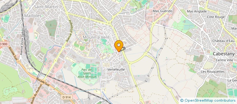 localisation de l'entreprise LA BOURGEOISE  PERPIGNAN