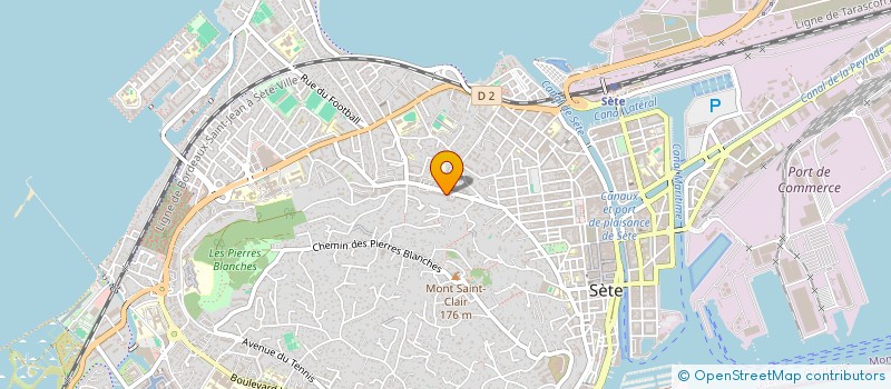 localisation de l'entreprise LA BOURGEOISERIE  SETE