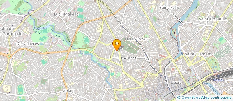 localisation de l'entreprise LA BOURGEOISIE à NANTES