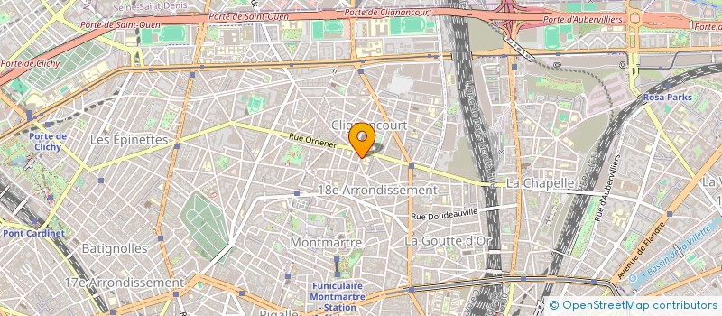 localisation de l'entreprise LA BOURGUIGNONNE à PARIS
