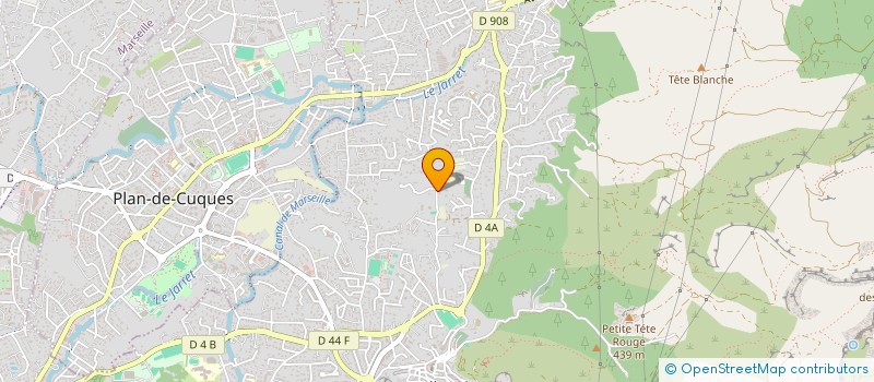 localisation de l'entreprise LA BOURGUIGNONNE  ALLAUCH