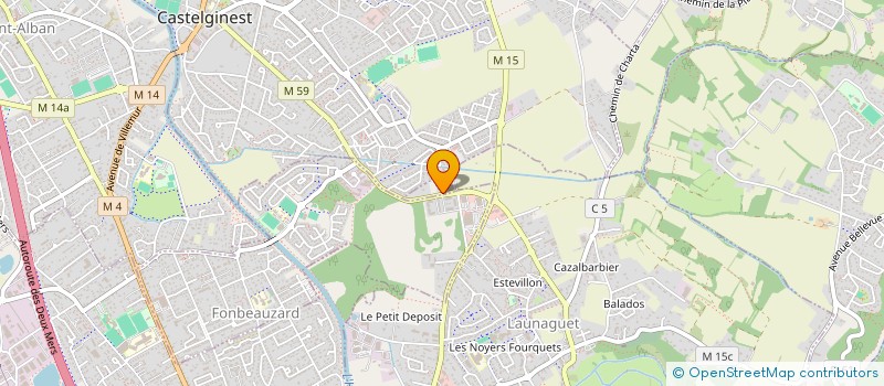 localisation de l'entreprise LA BOURREE DE L'AUBRAC à AUCAMVILLE