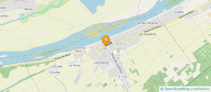 localisation de l'entreprise LA BOURRICHE AUX APPETITS à SAINT-DYE-SUR-LOIRE