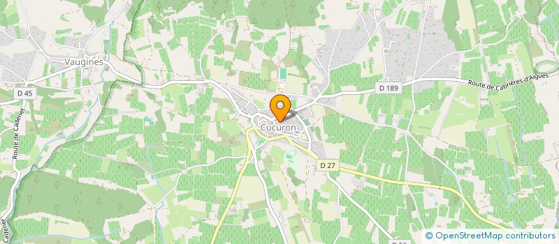 localisation de l'entreprise LA BOURRICHE DU COIN  CUCURON