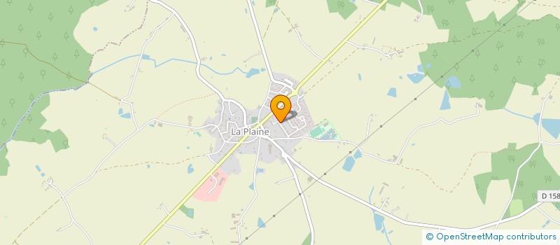 localisation de l'entreprise LA BOURRICHE PLAINE  LA PLAINE