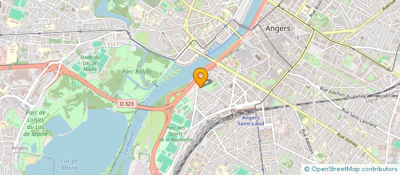 localisation de l'entreprise LA BOURSE DU PLACEMENT ET DE L'INVESTISSEMENT à ANGERS