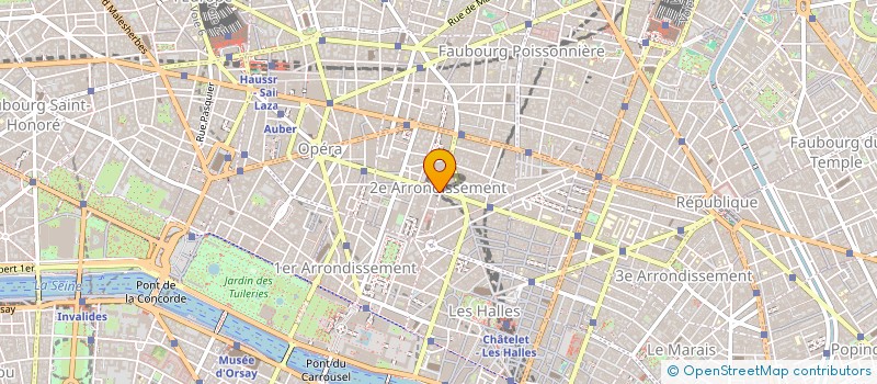 localisation de l'entreprise LA BOURSE OU LA VIE à PARIS