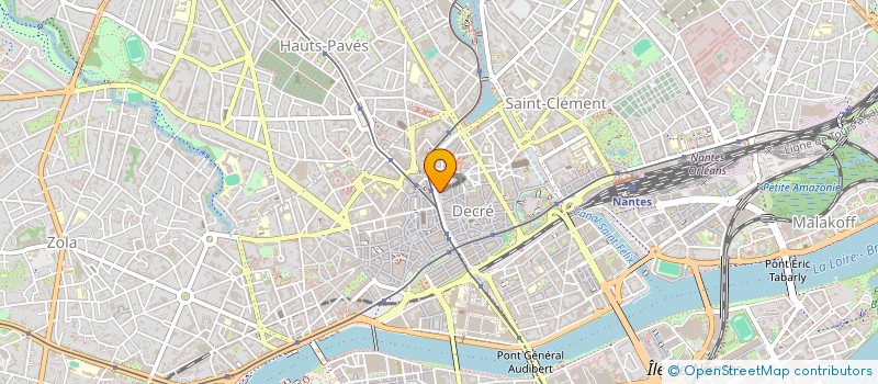 localisation de l'entreprise LA BOUSSOLE à NANTES