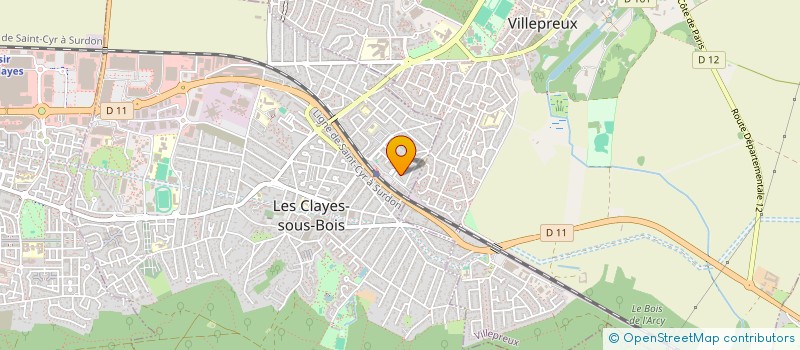 localisation de l'entreprise LA BOUSSOLE à FONTENAY-AUX-ROSES