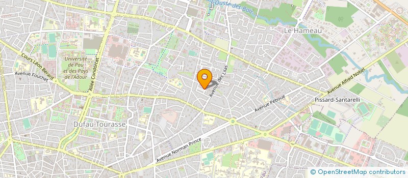 localisation de l'entreprise LA BOUSSOLE BEARNAISE à PAU