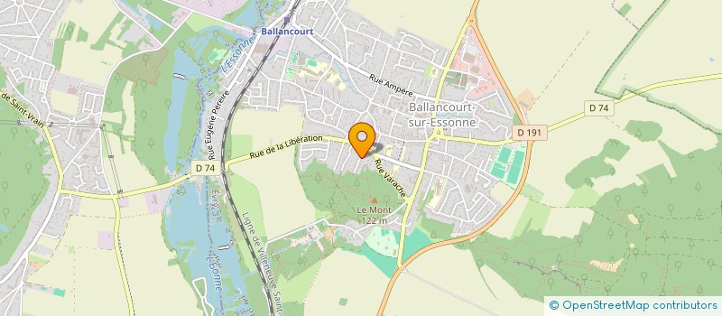 localisation de l'entreprise LA BOUSSOLE DE L'IMMOBILIER à BALLANCOURT-SUR-ESSONNE