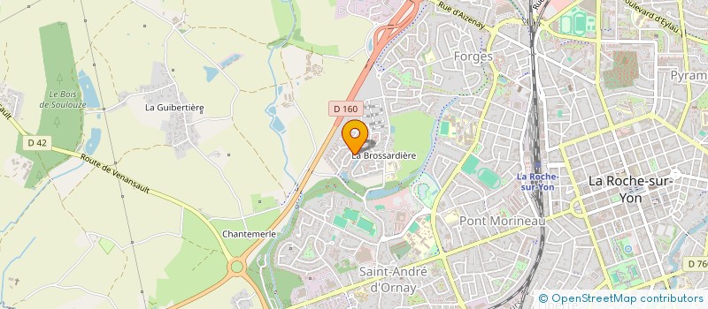 localisation de l'entreprise LA BOUSSOLE DES MAUX INVISIBLES à LA ROCHE-SUR-YON