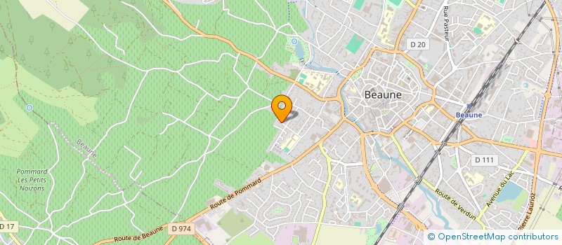 localisation de l'entreprise LA BOUSSOLE DES VINS à BEAUNE