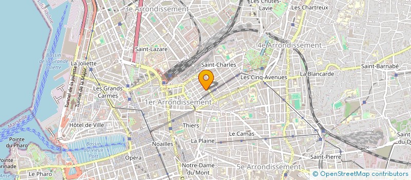 localisation de l'entreprise LA BOUSSOLE MEDICALE à MARSEILLE