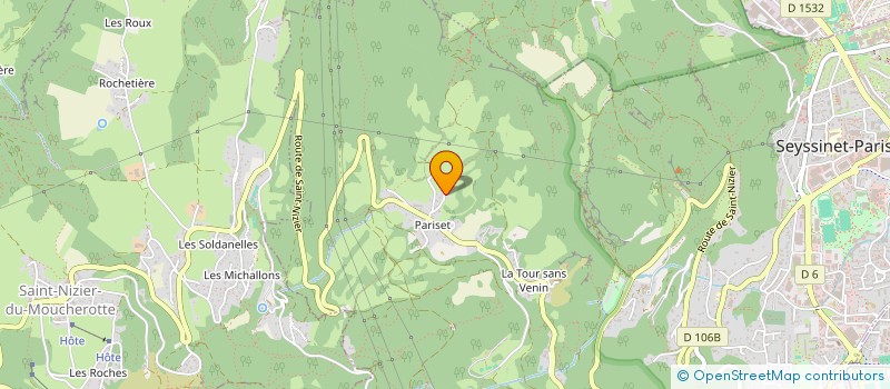 localisation de l'entreprise LA BOUTAME  VILLARD-RECULAS