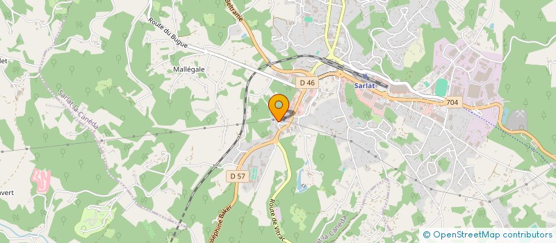 localisation de l'entreprise LA BOUTEILLE à SARLAT-LA-CANEDA