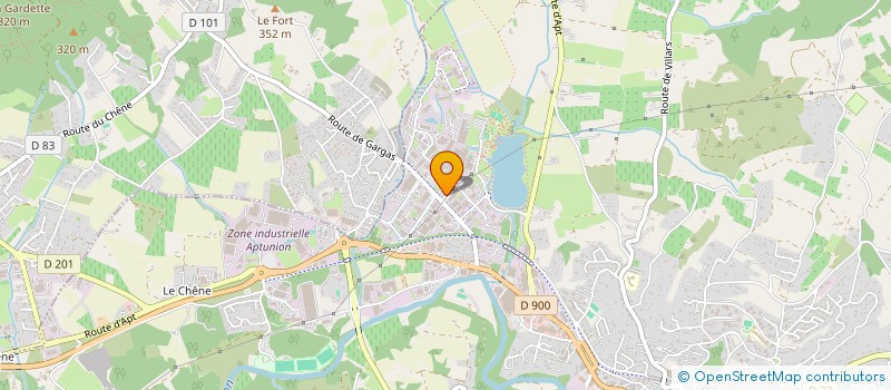 localisation de l'entreprise LA BOUTIK à BONNIEUX