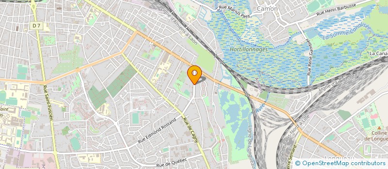 localisation de l'entreprise LA BOUTILLERIE à AMIENS