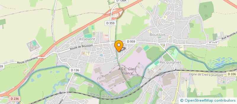 localisation de l'entreprise LA BOUTINIERE  BOUSSOIS