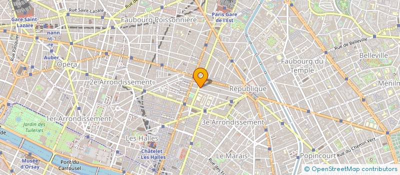 localisation de l'entreprise LA BOUTIQUE  PARIS