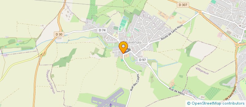 localisation de l'entreprise LA BOUTIQUE  CHAVENAY