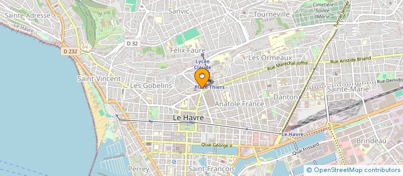 localisation de l'entreprise LA BOUTIQUE ACHATS OR ET MONNAIE à LE HAVRE