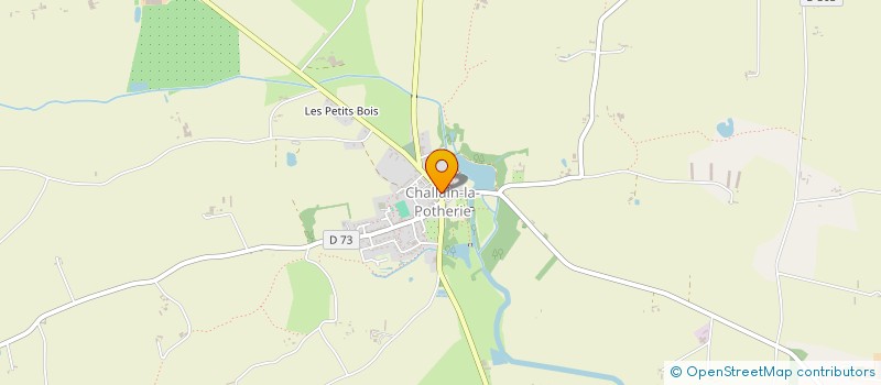 localisation de l'entreprise LA BOUTIQUE ASSOCIATIVE à CHALLAIN-LA-POTHERIE
