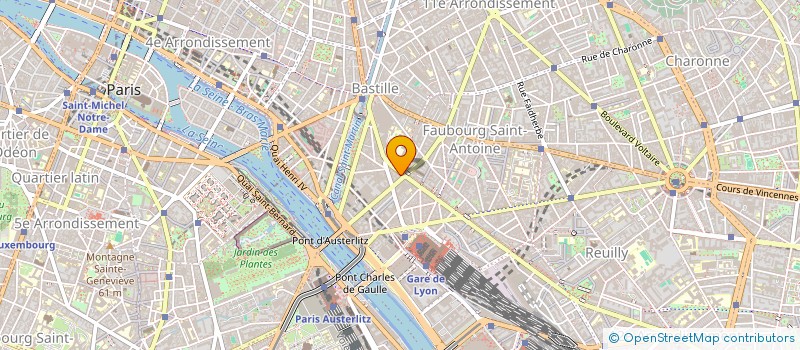 localisation de l'entreprise LA BOUTIQUE D'ART  PARIS