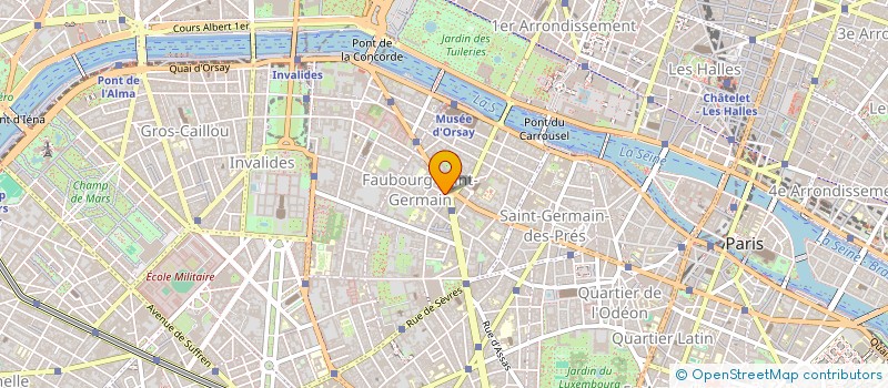 localisation de l'entreprise LA BOUTIQUE DE JOEL ROBUCHON  PARIS