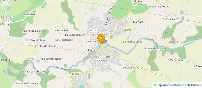 localisation de l'entreprise LA BOUTIQUE DE KAKOU à SEVREMOINE
