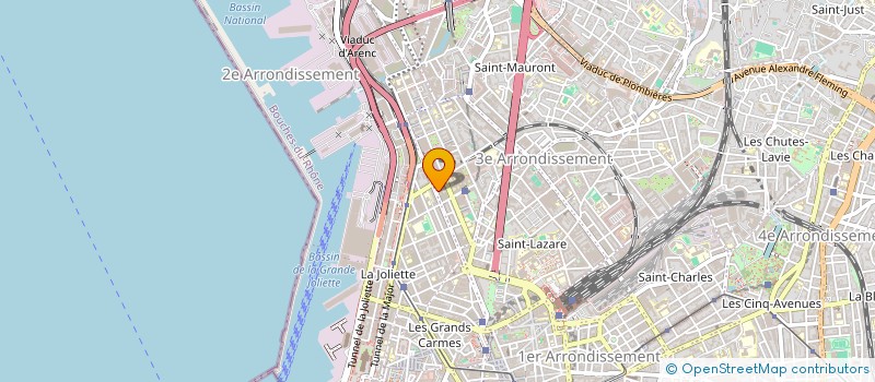 localisation de l'entreprise LA BOUTIQUE DE L'AUDITION à MARSEILLE