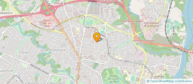 localisation de l'entreprise LA BOUTIQUE DE L'ECAP à NANTES