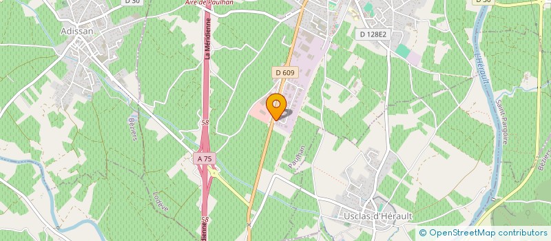 localisation de l'entreprise LA BOUTIQUE DE LA NUTRITION  PAULHAN