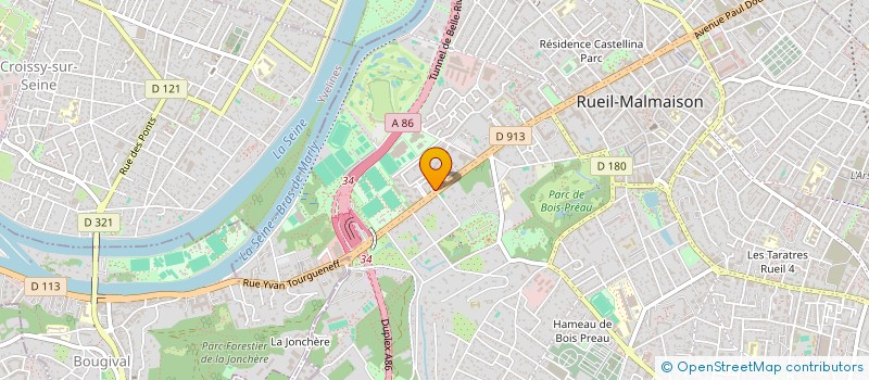 localisation de l'entreprise LA BOUTIQUE DE LA PISCINE ET DU SPA à RUEIL-MALMAISON