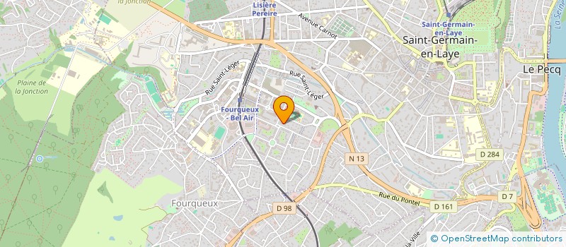 localisation de l'entreprise LA BOUTIQUE DE LA PORTE à SAINT-GERMAIN-EN-LAYE
