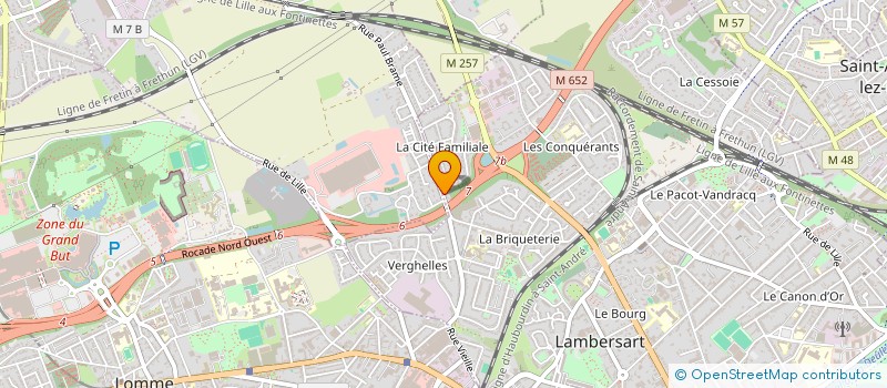localisation de l'entreprise LA BOUTIQUE DE LILY à LAMBERSART