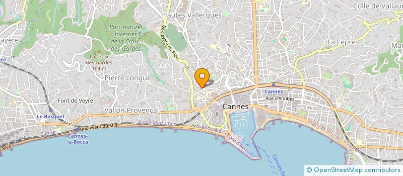 localisation de l'entreprise LA BOUTIQUE DE MARCO à CANNES
